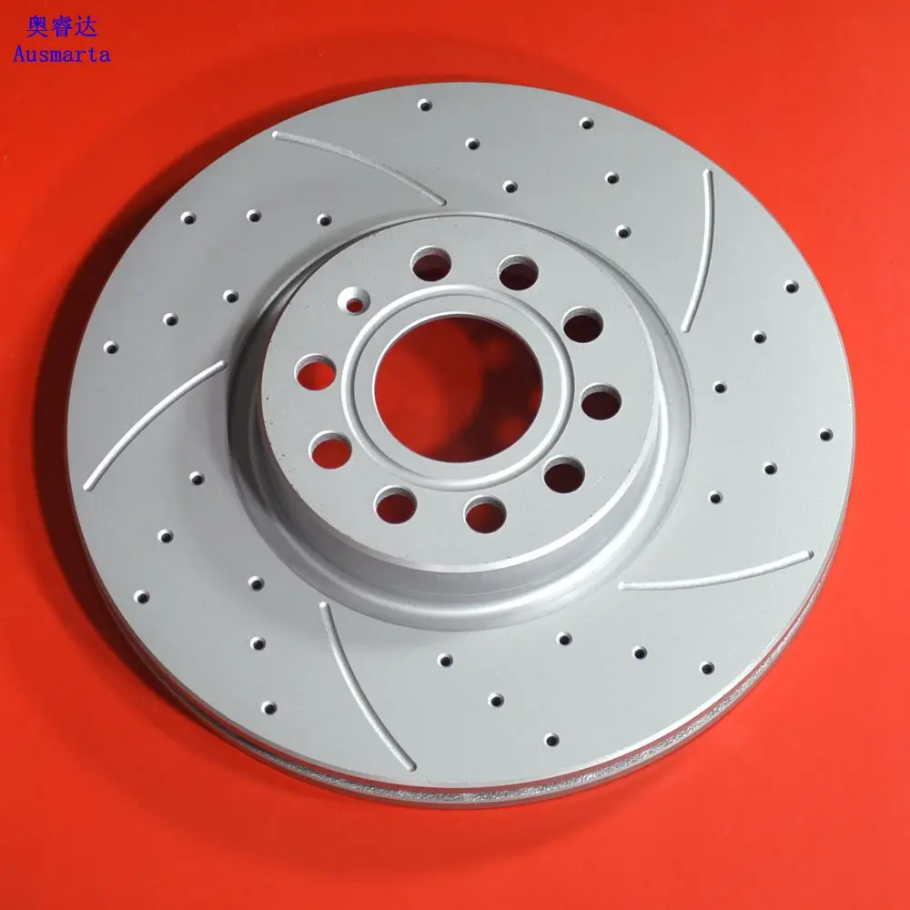Front brake disc For VW Bora Polo Tiguan Touareg Passat MAGOTAN Sagitar