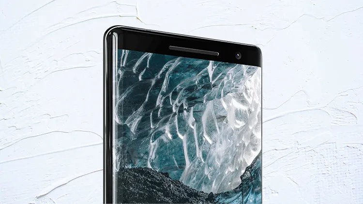 NOKIA 8 Sirocco 6GB RAM 128GB ROM Qualcomm Snapdragon 835 2.36GHz Octa Core 5.5 Inch POLED Corning Gorilla Glass 5 2K 3D Curved Screen IP67 Waterproof Dual Camera Android 8.1 4G LTE Smartphone
