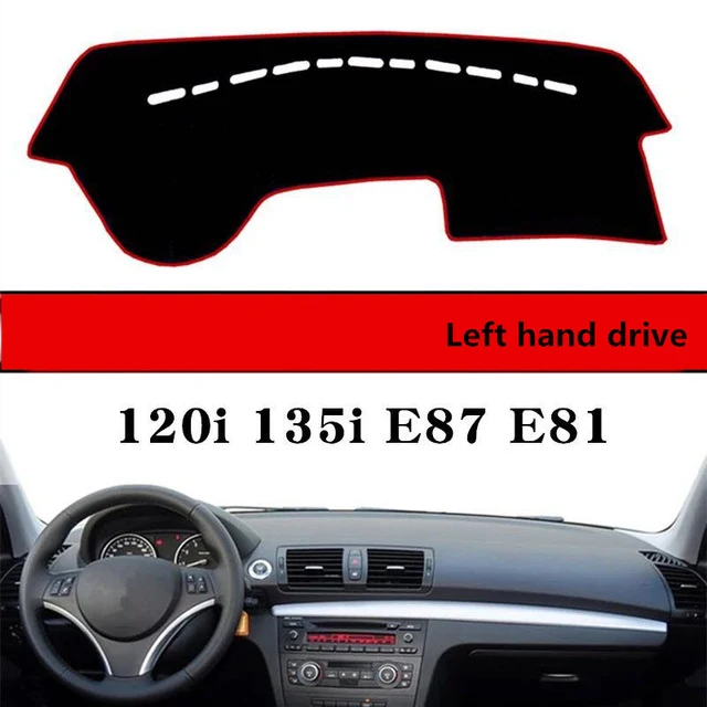 

For BMW 1 Series 2004-2011 For Left-hand Drive 1PC Car Dashboard Mats Cover Sun Shade Dashboard Cover Capter Car Styling