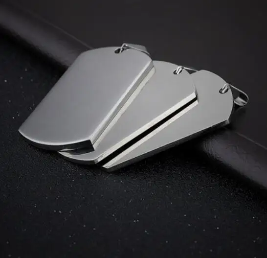 Lot 5pcs/10pcs/50pc Stainless Steel 1.2mm thick Dog Tag Pendant Army card Charms in bulk choose size 14*30mm/20*40mm/28*50mm 3