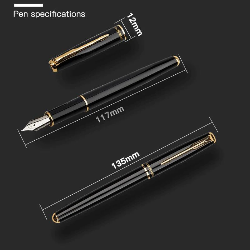 Новое поступление, Hero 5020, перьевая чернильная ручка для офиса, руководителя, подарочная ручка в деловом стиле, купить 2 ручки, отправить подарок