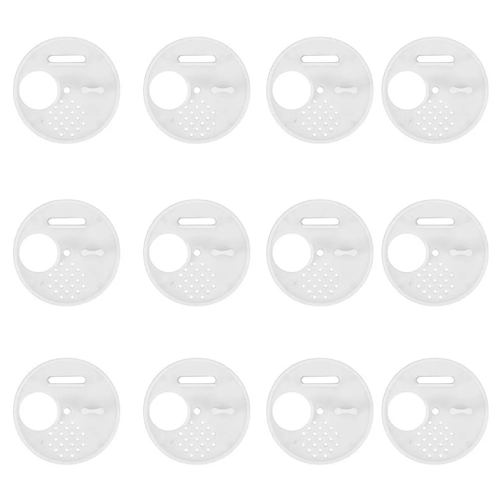 12 шт Круглые пчеловодства гнезда двери вентиляционное отверстие Пчеловодство пластиковые пчелиные гнезда улей входные ворота пчеловодства оборудование