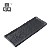 TANGPIN японские керамические чайные подносы, винтажная чайная доска кунг-фу, сервировочный поднос, аксессуары для стола