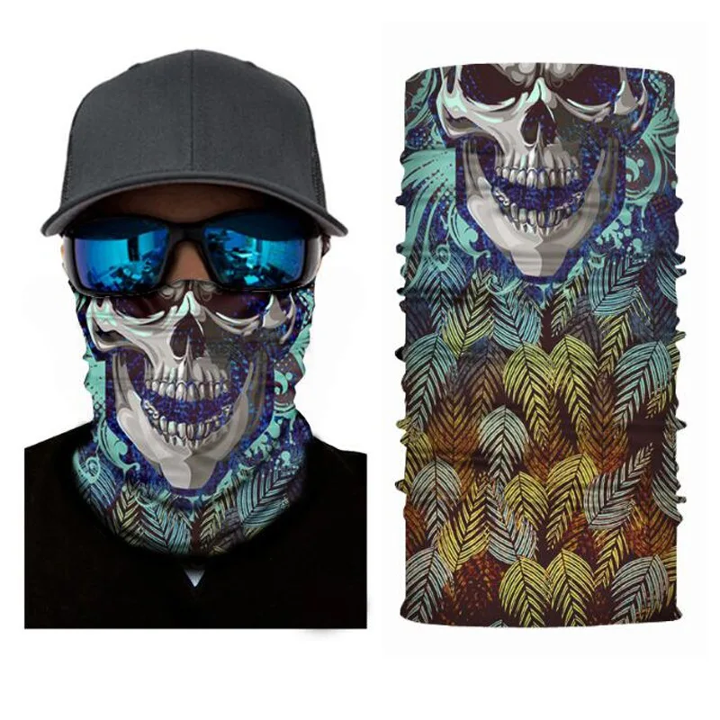 Cycling Headband Face Skull Face Mask Bicycle Bike Windproof Sports