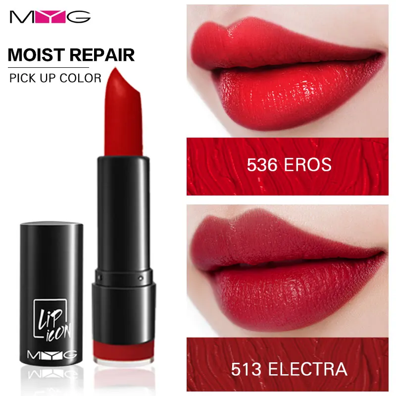 

Top Quality Makeup Moisturizer Lipstick Long-lasting Red Orange Lipsticks Waterproof Nutritious Lipstick Lips Cosmetics