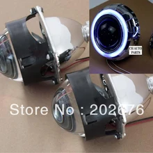 DLAND 3,0 дюймов авто HID BI-XENON объектив проектора H1 V2, с CCFL ангельским глазом и инвертором, легко устанавливается для большинства автомобилей