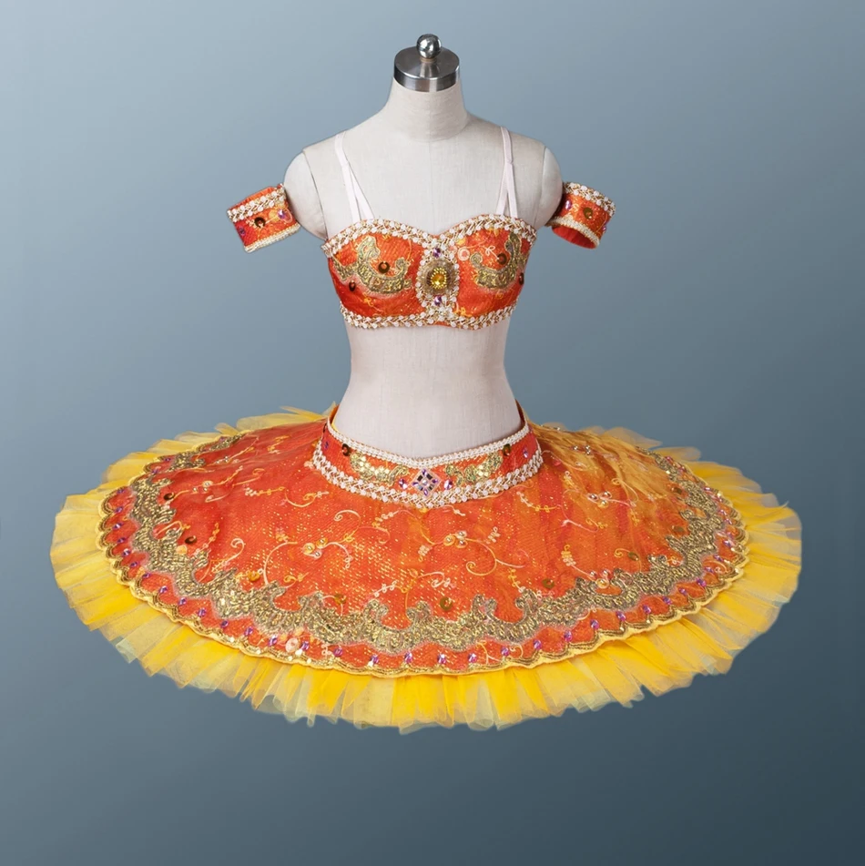 Балетная юбка пачка La Bayadere для девочек костюм профессиональных танцев