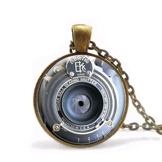 Ожерелье с винтажной подвеской в античном стиле для мужчин и женщин|f pendant|charm