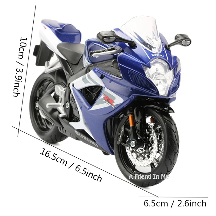 Maisto 1:12 модель мотоцикла, игрушка из сплава GSXR 750, коллекционные модели для мотоцикла, детские игрушки в подарок