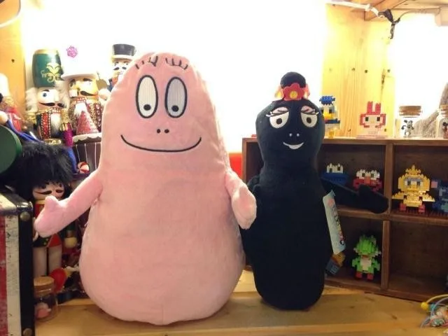 Редкий большой Barbapapa Barbamama мягкая плюшевая аниме плюшевая игрушка кукла подарок на день рождения детский подарок Ограниченная Коллекция