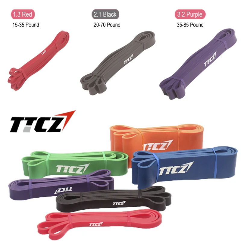 

Fitness Brand New Power Band CrossFit Loop Rubber Pull Up Resistance Bands Expander Hanging Training Strap Power Bands 3pcs/Set