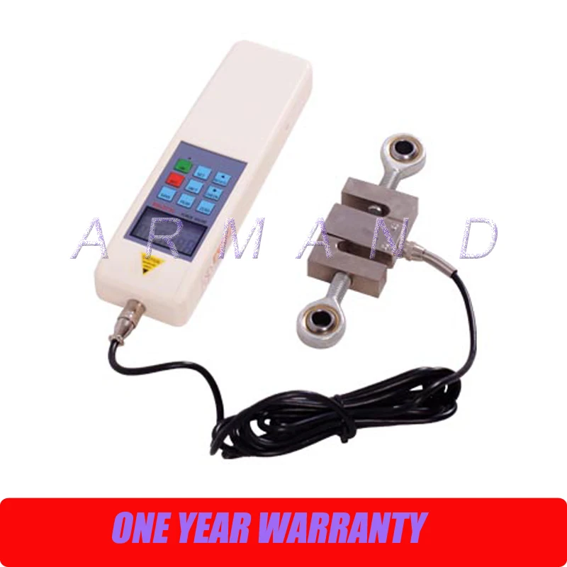 Digital Force Gauge HF 1000 Pull Push Force Meter external sensor