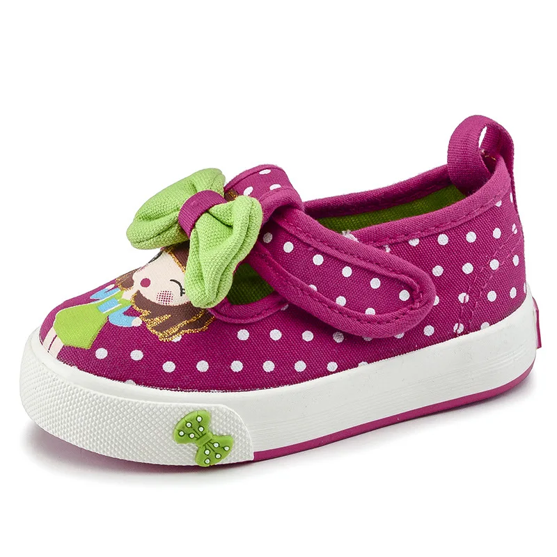 Children's Shoes Girls Canvas Shoes 2017 New Princess Shoes 1 2 3 4 5