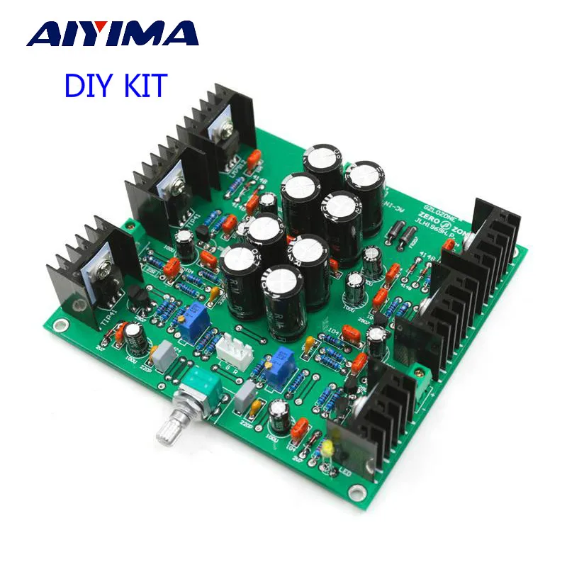 Aiyima JLH HOOD 1969 Class A Headphone Amplifier Small Power Amplifier Pre amp DIY KITS