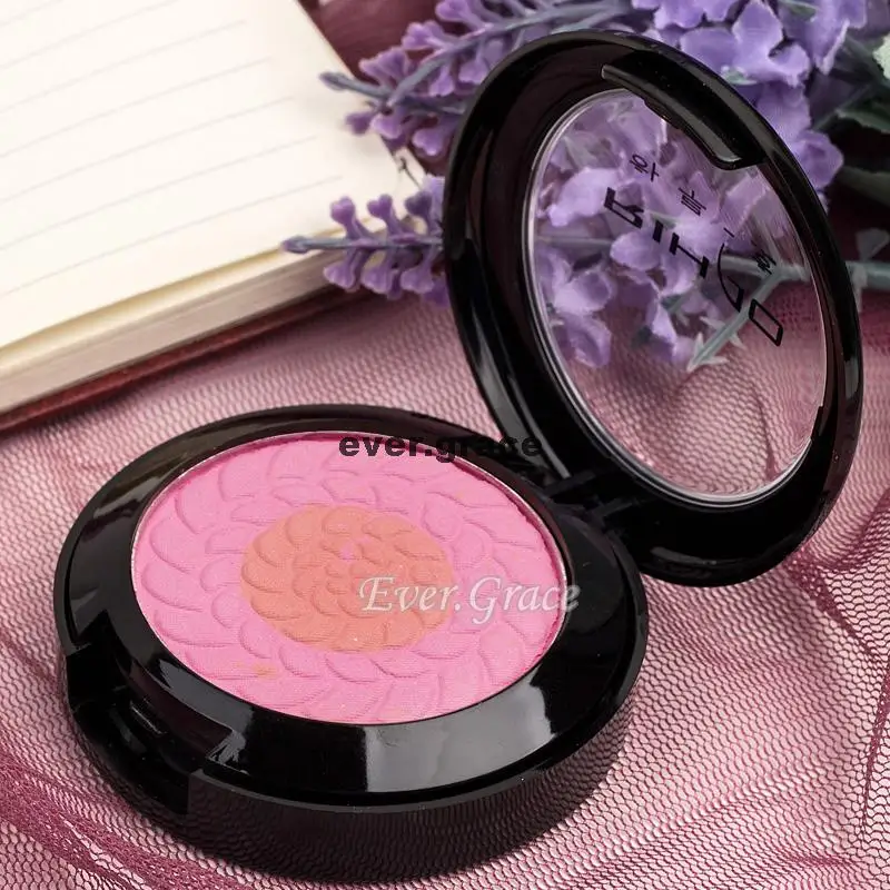 Pink & Orange Makeup Blush Palette Cheek Blusher Powder Cosmetics