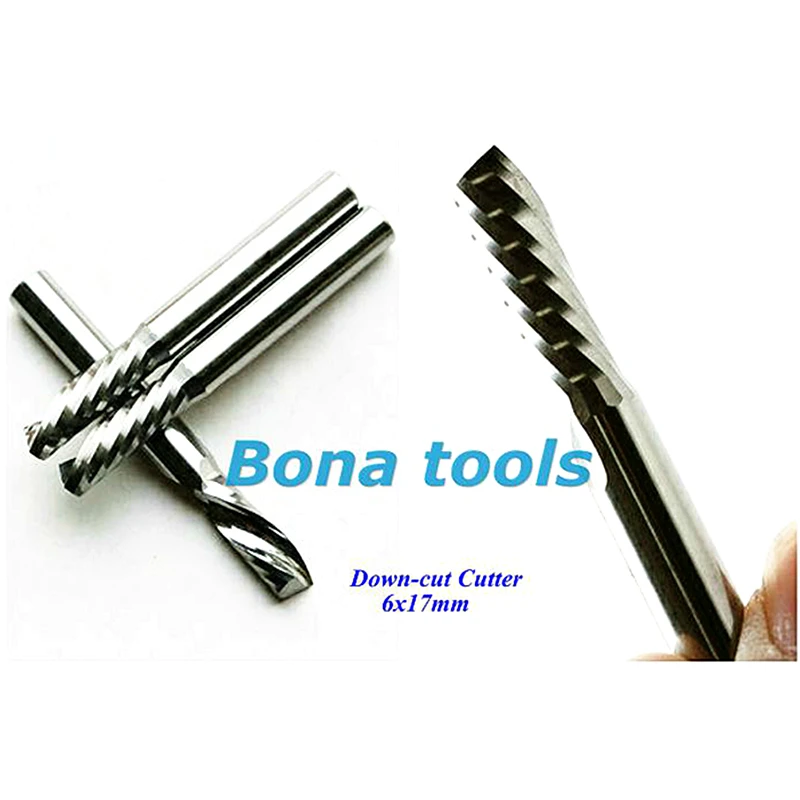 Спиральная фреза с одной канавкой 6 х17 мм|milling cutter|end mill cuttermill cutter |