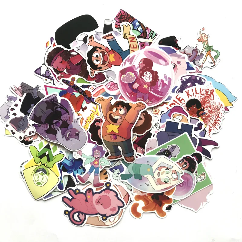 63Pcs/lot 2022 Stickers Cartoon Cosmos Boy For Snowboard Laptop Luggage Car DIY Styling Vinyl Home Decor Pegatina | Игрушки и хобби