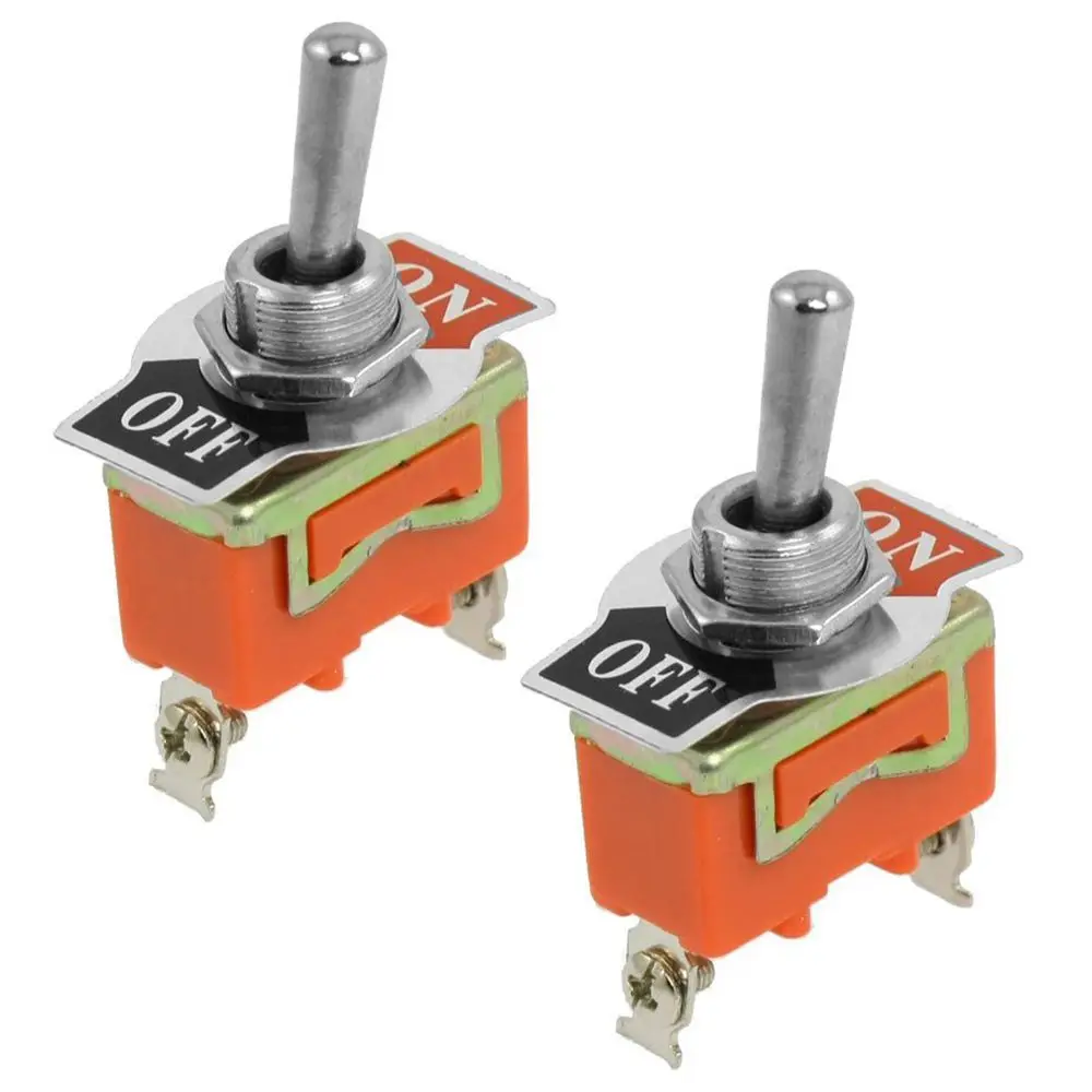 AC 250V 15A SPST 2 позиционный переключатель ВКЛ/ВЫКЛ шт Прямая поставка|Выключатели| |