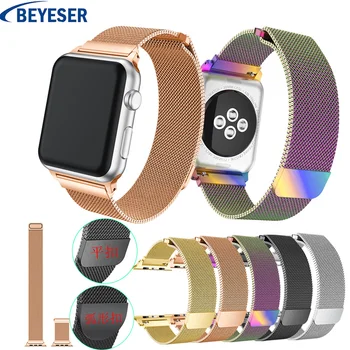 

Milanese Loop Watch Strap for Apple Watch Band 38mm 42mm metal classic watchband for Apple Watch Series 3 2 1 Watch WristStrap