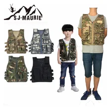 SJ-MAURIE Adult Men Tactical Vest Hunting Vest CS Game Chest Rig Carrier Military Children Training Combat Vest Hunting Clothing SJ-MAURIE Adult Men Tactical Vest Hunting Vest CS Game Chest Rig Carrier Military Children Training Combat Vest Hunting Clothing