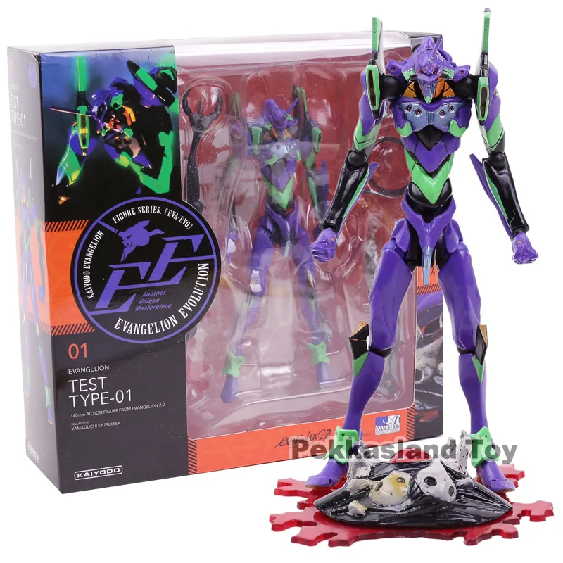 

EVA Neon Genesis Evangelion Test Type-01 Evolution with LED Light PVC Action Figure Collectible Model Toy