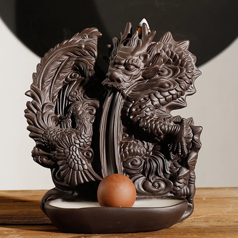 

2019 Aromaterapia Encens Stretching Back Censer In Extremely Good Fortune Go See Heavy Incense Burner Home Furnishing Articles