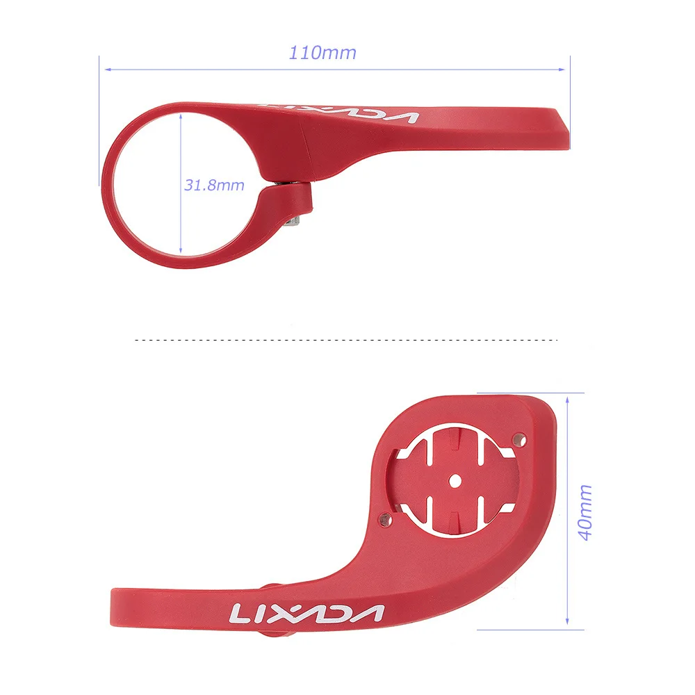 Lixada велосипедный Компьютер Крепление велосипедный компьютер держатель для езды на велосипеде велосипед секундомер для руля крепление для велосипеда