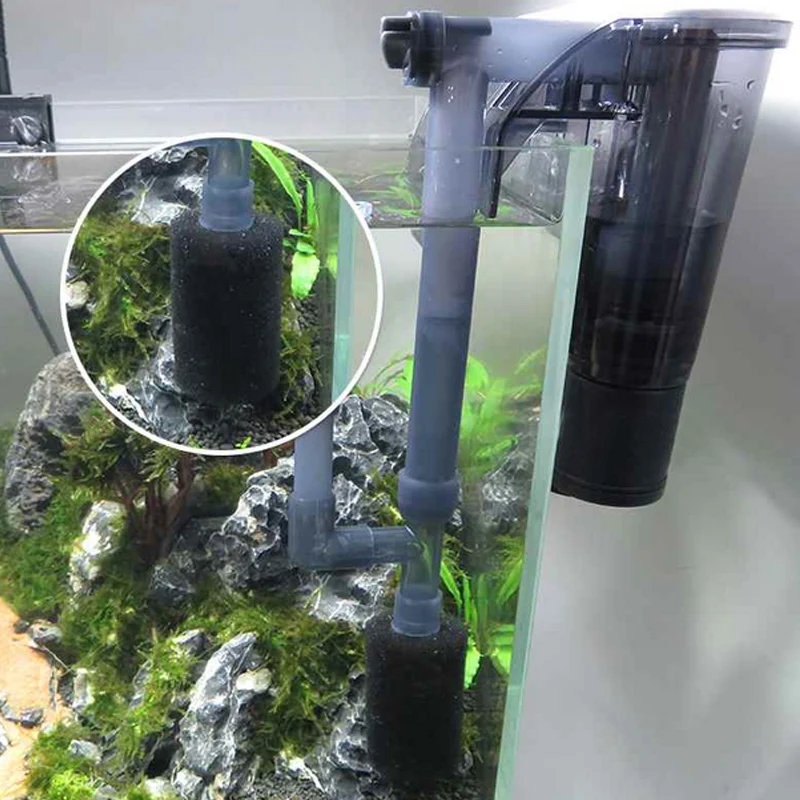5 шт. аквариумный губчатый фильтр Защитная крышка для аквариума Впускной пруд Черная Пена Замена Aquario аксессуар