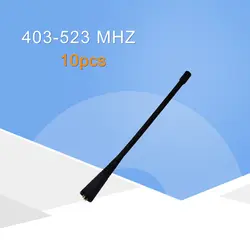 Универсальный 10 X UHF Stubby антенна для Motorola радио HT1250 GP300 CP200 GP328 EP450 PR400