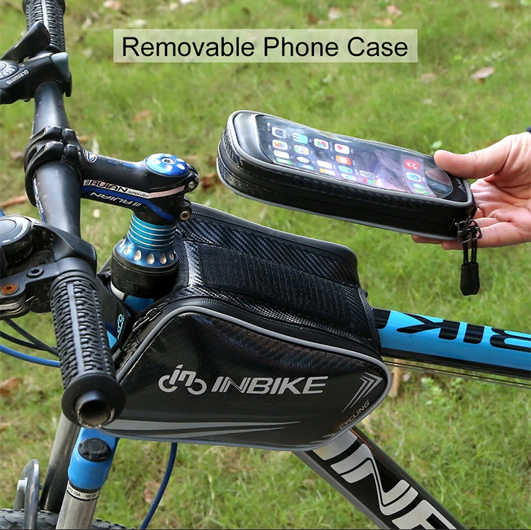 Flash Deal INBIKE Bike Bag Top Tube Bag Waterproof Bicycle Front Frame Pannier Bag with Touch Screen Phone Case B16265 12 Flash Deal INBIKE Bike Bag Top Tube Bag Waterproof Bicycle Front Frame Pannier Bag with Touch Screen Phone Case B16265 12