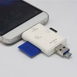 3-в-1 многофункциональный Тип-C USB OTG Картридер для Micro SD карты памяти TF ND998