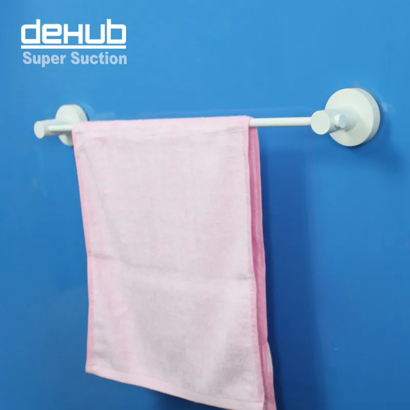 Dehub присоски из нержавеющей полотенце бар 53 см одной полотенце бары- ванной комнатой аксессуары простой полотенцесушитель для ванной
