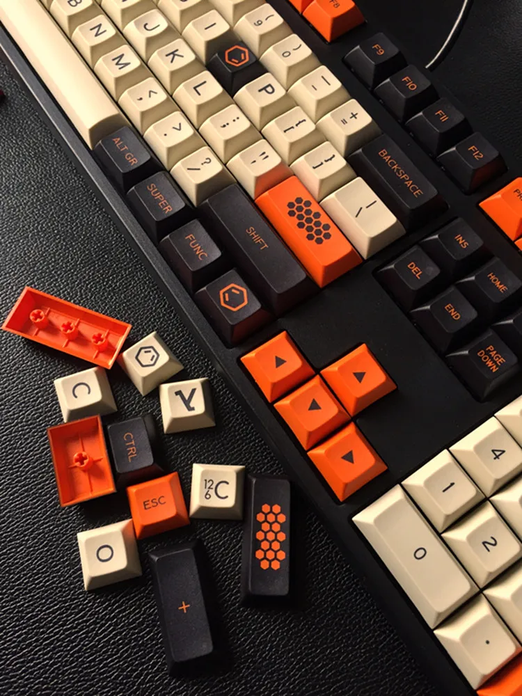 MP Carbon DSA PBT Keycap Dye-sulimated Cherry MX Switch Keycap для механической игровой клавиатуры Keycap