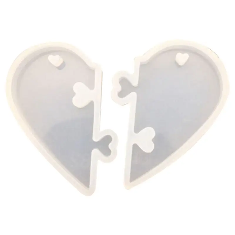 

1PC Love locks for lovers Pendant liquid silicone mold DIY jewelry mold for epoxy resin uv resin mold