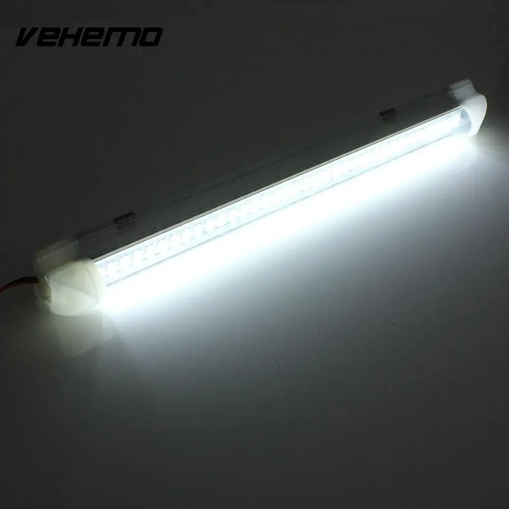 

Vehemo 2.5W 72 LED Auto Car Van Bus Caravan Home Light Bar with On/Off Switch