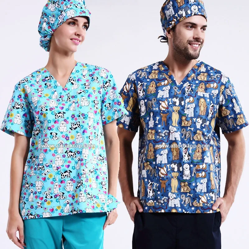 Medico uniformes hospital women medical robe scrubs tops clothing dental clinicos beauty salon