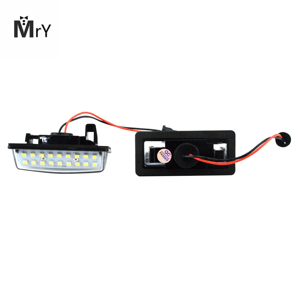 

DJSona 2PCS 18LED License Plate Light Lamps for Nissan Altima Maxima Murano 2013 Altima Infiniti QX80 QX60 QX56 JX35 Hot Sale