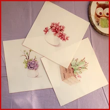 Новое поступление 20*20 см хлопок холст ткань суккулентные растения серии Лоскутная Ткань diy decora рамка живопись