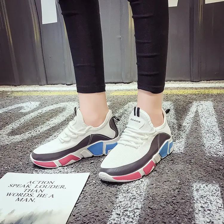 

2018 new wild white shoes casual women's shoes.