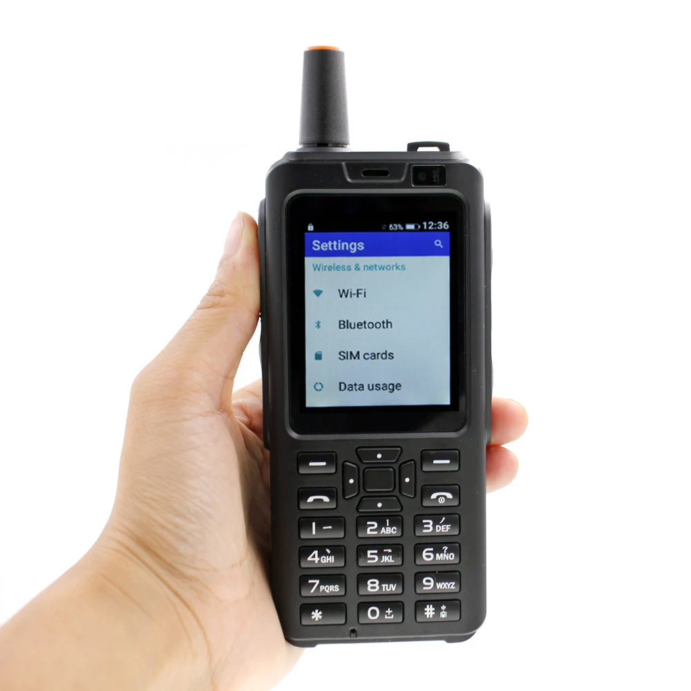 ANYSECU 4G сетевое радио 7S + Android 6 0 F40 разблокировка LTE POC Telefono работа с Zello Real PTT дальний