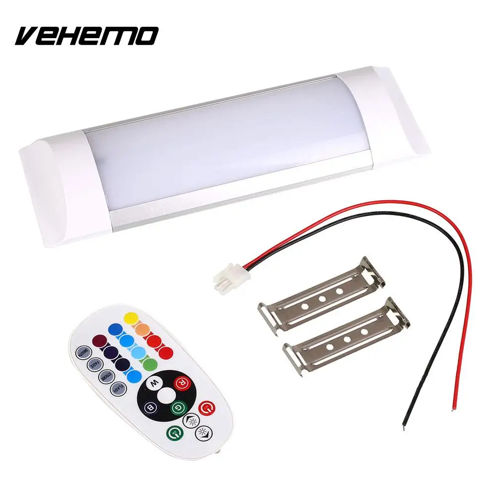 Vehemo RGB Color Changing LED Light Caravan Motorhome Boat font b Lamp b font with 24