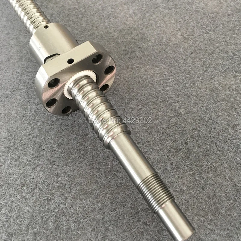 Фото SFU3210 Ballscrew 650 700 750 800 850 900 1000 мм с конца обработанные + 3210 Ballnut + BK/BF25 конец поддержка для ЧПУ №4