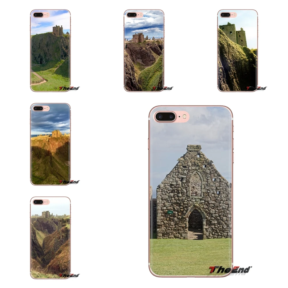 For Huawei G7 G8 P7 P8 P9 P10 P20 P30 Lite Mini Pro P Smart Plus 2017 2018 2019 Soft Transparent Cases Covers Dunnottar Castle |