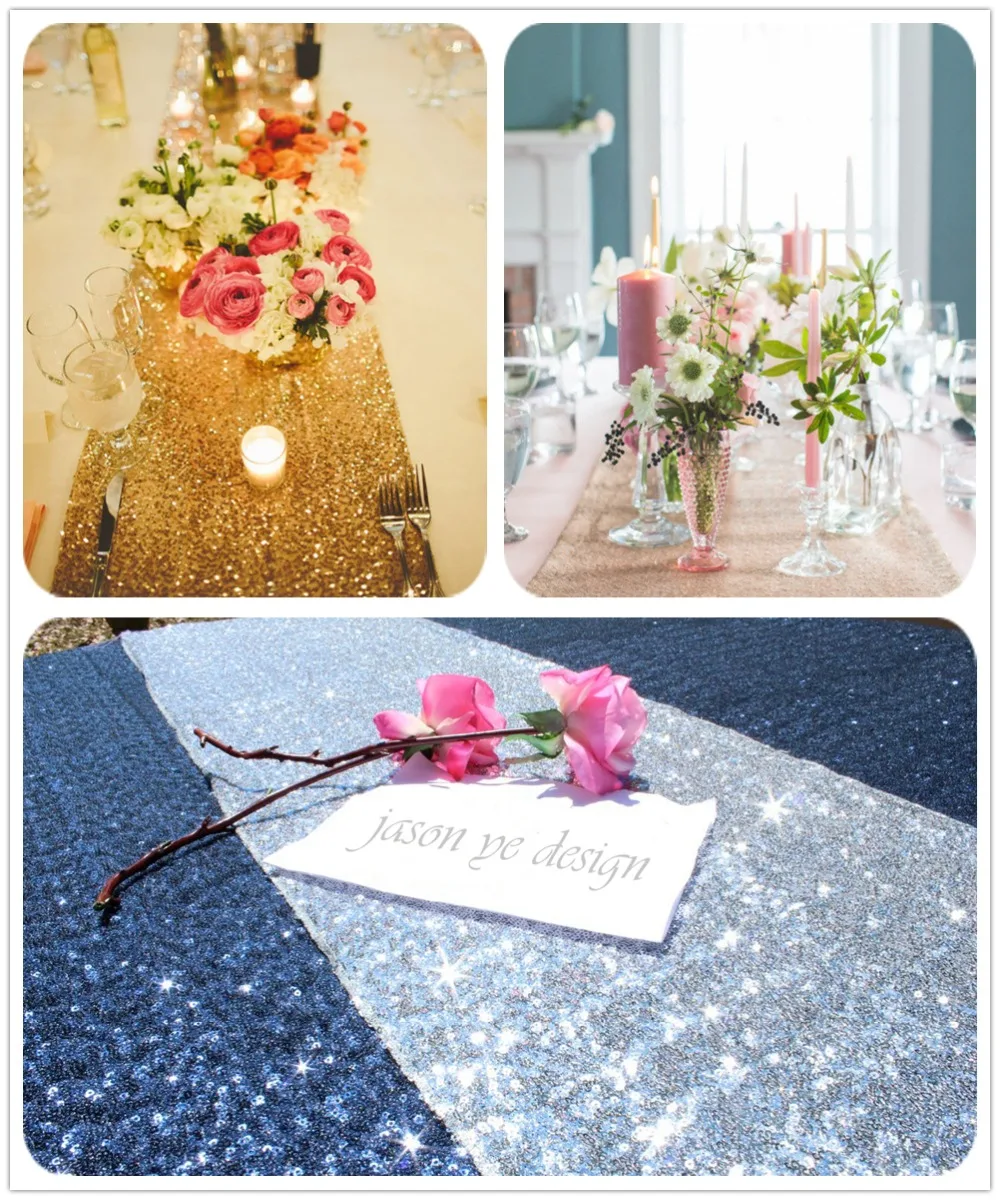 sequin tablecloth041