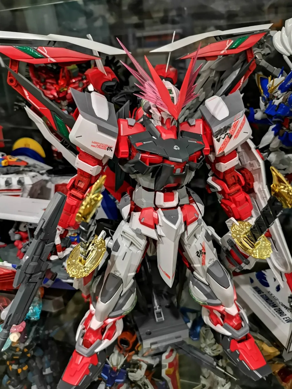 D L Red Dragon Horn Modified Parts 2 0 For Mg Mb Astray Red Frame Gundam Toys Hobbies Gundam D L Red Dragon Horn Modified Parts 2 0 For Mg Mb Astray Red Frame Gundam Toys Hobbies Gundam
