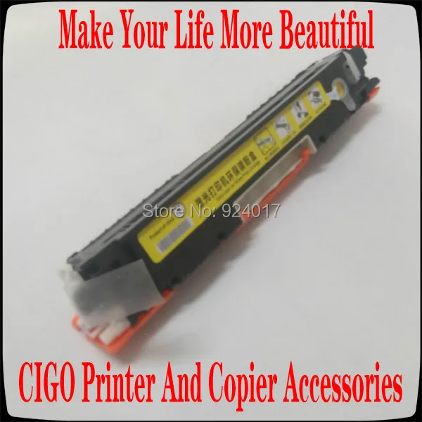 Тонер для hp 126A CP1025 M175 M275, для hp color LaserJet Pro CP1025 CP1025nw Pro 100 color MFC M275mfp M175a M175nw Заправка тонера - Цвет: Y