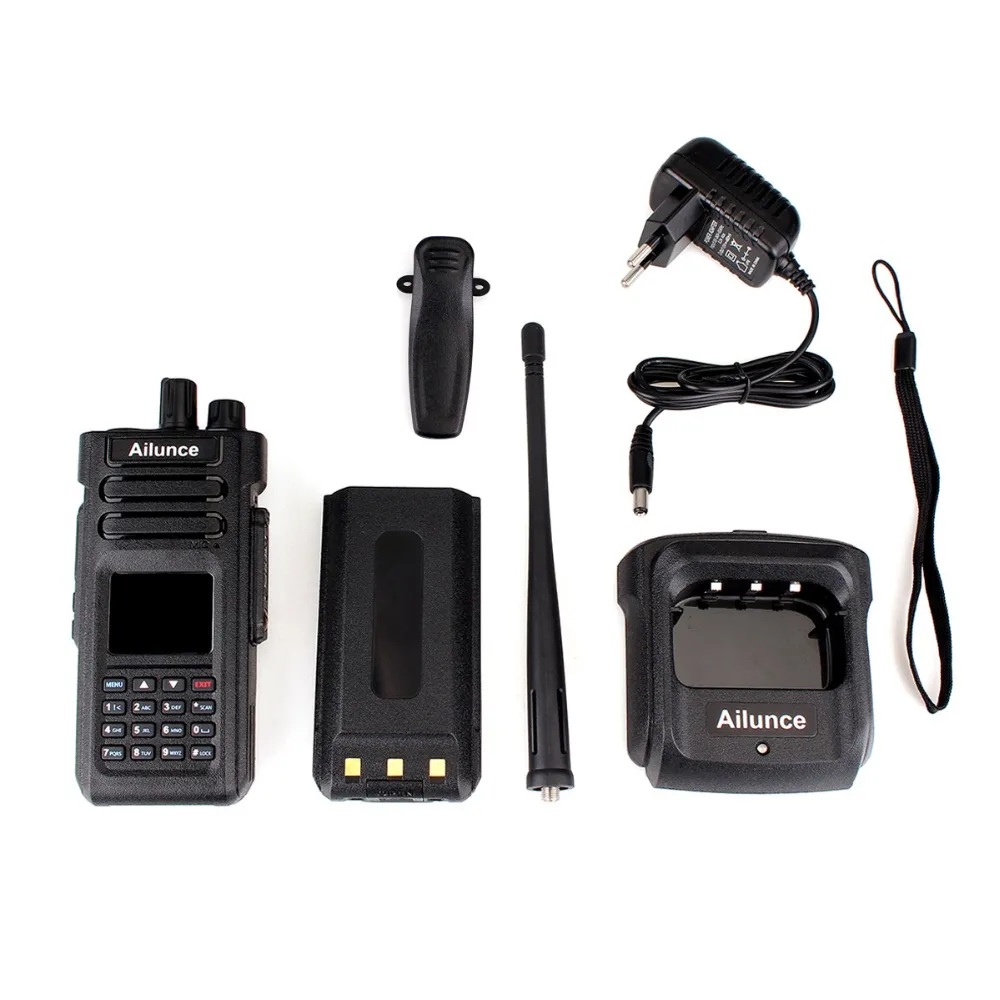Retevis Ailunce HD1 DMR цифровая рация IP67 водонепроницаемая Двухдиапазонная VHF UHF Ham