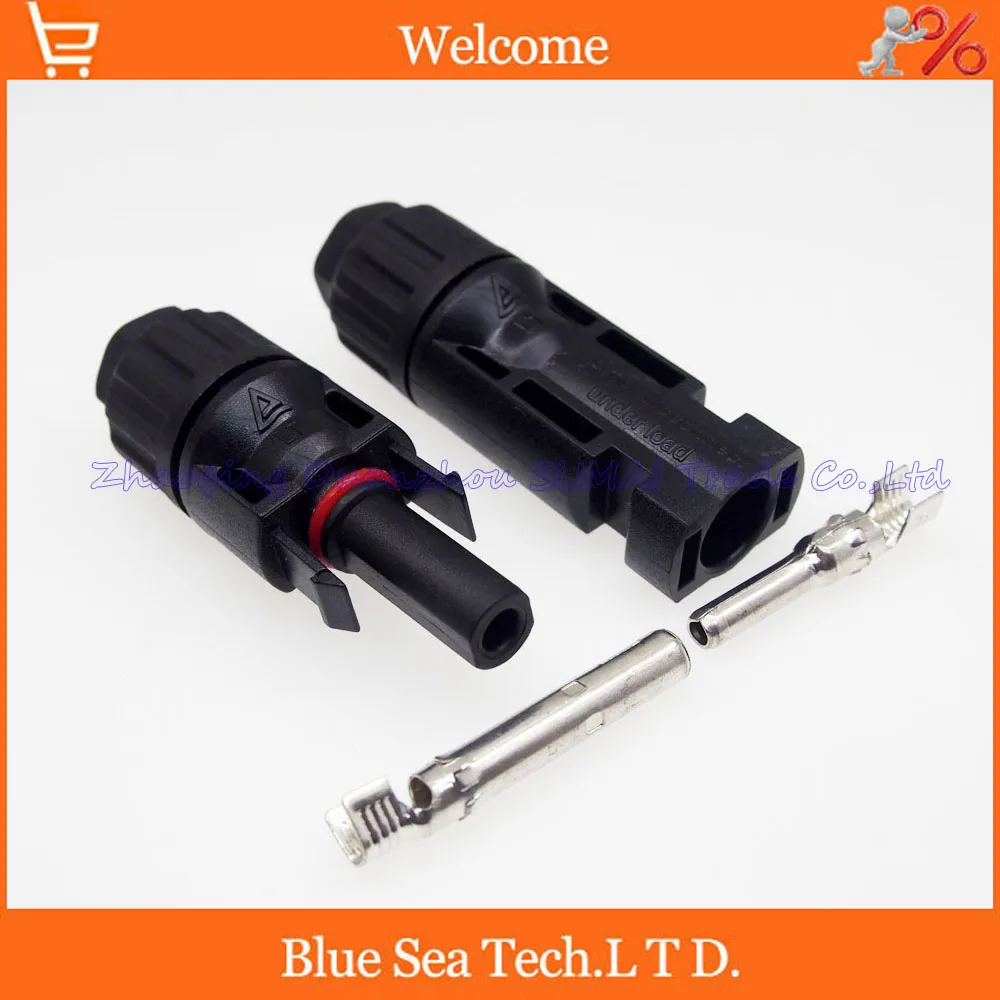 

15sets total 60pcs IP67 PV connector set MC4 solar connector male&female+terminal kits for solar panel 2.5-6.0mm2 Free shipping
