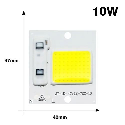 Движения Сенсор потока СИД светильник 50W 30W 10W 220V отражатель светильник foco светодиодный внешний IP65 Водонепроницаемый Точечный светильник Инж - Испускаемый цвет: LED Chip 10W