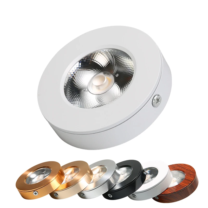 Ультратонкий потолочный светодиодный светильник 3 Вт 5 110 240 В|led downlight|cob led downlightled